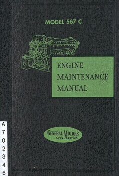 Model 567 C. Engine Maintenance Manual (4th Edition)